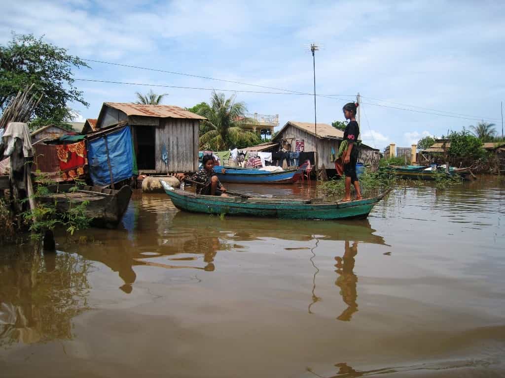 Le lac Tonlé Sap - Tonlé Sap, Kampong Luong, les villages flottants